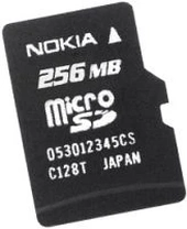 Nokia MU-27 microSD 256MB