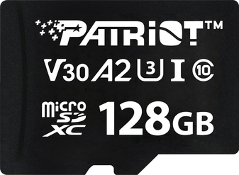 Patriot VX Series R90/W80 microSDXC 128GB, UHS-I U3, A2, Class 10