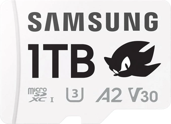Samsung PRO Plus R180/W130 microSDXC 1TB Sonic the Hedgehog Kit, UHS-I U3, A2, Class 10