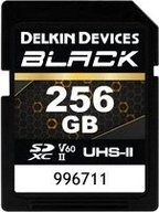 Delkin Black R290/W190 SDXC 256GB, UHS-II U3, Class 10