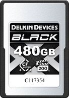 Delkin Black VPG200 R1830/W1740 CFexpress 4.0 Type A 480GB