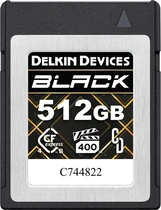 Delkin Black VPG400 R3700/W3220 CFexpress 4.0 Type B 512GB