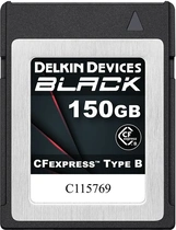 Delkin Black R1725/W1240 CFexpress 2.0 Type B 150GB