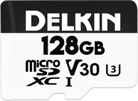 Delkin Hyperspeed R100/W80 microSDXC 128GB, UHS-I U3, Class 10