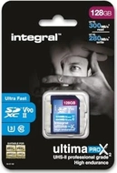 Integral ULTIMAPRO X2 R300/W280 SDXC 128GB, UHS-II U3, Class 10