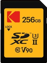 Kodak SD Ultra Pro Performance R300/W270 SDXC 256GB, UHS-II U3, Class 10