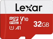 Lexar E-Serie R100 microSDHC 32GB Kit, UHS-I U1, A1, Class 10