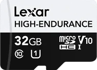 Lexar High-Endurance R100/W30 microSDHC 32GB, UHS-I, Class 10
