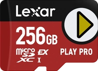 Lexar PLAY PRO R900/W600 microSDXC Express 256GB, Class 10, SD Express EX I