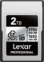 Lexar Professional SILVER R1750/W1650 CFexpress 4.0 Type A 2TB