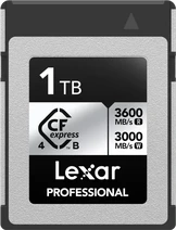Lexar Professional SILVER R3600/W3000 CFexpress 4.0 Type B 1TB