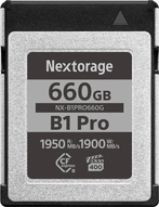 Nextorage NX-B1PRO R1950/W1900 CFexpress 2.0 Type B 660GB