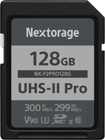 Nextorage NX-F2PRO R300/W299 SDXC 128GB, UHS-II U3, Class 10