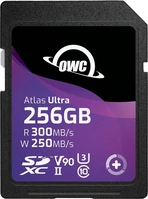 OWC Atlas Ultra R300/W250 SDXC 256GB, UHS-II U3, Class 10