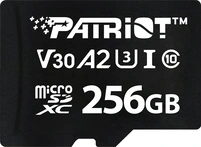 Patriot VX Series R90/W80 microSDXC 256GB, UHS-I U3, A2, Class 10