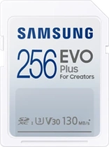 Samsung EVO Plus for Creators R130 SDXC 256GB, UHS-I U3, Class 10