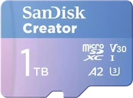 SanDisk Creator R190/W130 microSDXC 1TB Kit, UHS-I U3, A2, Class 10