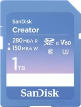 SanDisk Creator R280/W150 SDXC 1TB, UHS-II U3, Class 10
