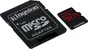 Kingston Canvas React R100/W80 microSDXC 64GB Kit, UHS-I U3, A1, Class 10