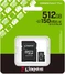 Kingston Canvas Select Plus Gen3 R150 microSDXC 512GB Kit, UHS-I U3, A1, Class 10