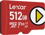Lexar PLAY R150 microSDXC 512GB, UHS-I U3, A2, Class 10