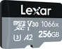 Lexar Professional 1066x Silver Series R160/W70 microSDXC 256GB Kit, UHS-I U3, A2, Class 10