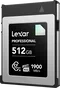 Lexar Professional DIAMOND R1855.5/W1660.2 CFexpress Type B 512GB