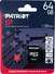 Patriot EP R90 microSDXC 64GB Kit, UHS-I U3, A1, Class 10
