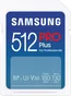 Samsung PRO Plus for Professionals R180/W130 SDXC 512GB USB-Kit, UHS-I U3, Class 10