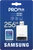 Samsung PRO Plus for Professionals R180/W130 SDXC 256GB USB-Kit, UHS-I U3, Class 10