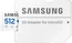 Samsung PRO Plus R180/W130 microSDXC 512GB Sonic the Hedgehog Kit, UHS-I U3, A2, Class 10