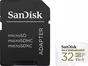 SanDisk Max Endurance R100/W40 microSDHC 32GB Kit, UHS-I U3, Class 10