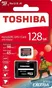 Toshiba Exceria M303 R98/W65 microSDXC 128GB Kit, UHS-I U3, A1, Class 10