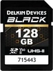 Delkin Black R290/W190 SDXC 128GB, UHS-II U3, Class 10