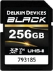 Delkin Black R300/W250 SDXC 256GB, UHS-II U3, Class 10