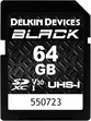 Delkin Black R90/W90 SDXC 64GB, UHS-I U3, Class 10