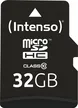 Intenso R20/W12 microSDHC 32GB Kit, Class 10