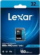 Lexar BLUE Series 800x R120 SDHC 32GB, UHS-I U1, Class 10