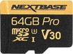 NextBase W48 microSDXC 64GB Kit, UHS-I U3, Class 10