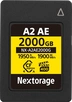 Nextorage NX-A2AE R1950/W1900 CFexpress 4.0 Type A 2TB