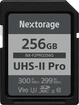 Nextorage NX-F2PRO R300/W299 SDXC 256GB, UHS-II U3, Class 10