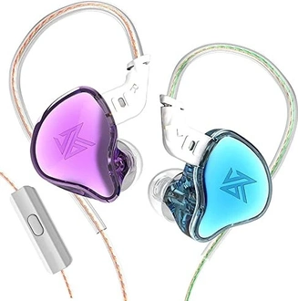 KZ EDC з мікрофоном (різні кольори)