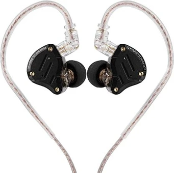 KZ ZS10 Pro з мікрофоном темний чорний