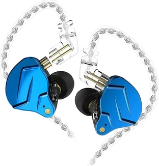 KZ ZSN Pro X без мікрофона синій