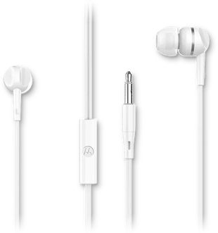 Motorola Earbuds 105 білий
