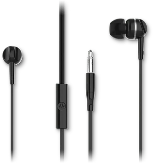 Motorola Earbuds 105 чорний