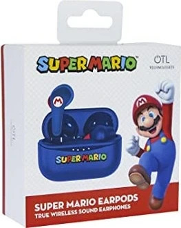 OTL TWS Earpods Nintendo Super Mario синій