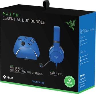 Razer Kaira X для Xbox Shock синій Essential Duo Bundle