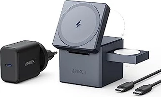 Anker 3-в-1 Cube з MagSafe black