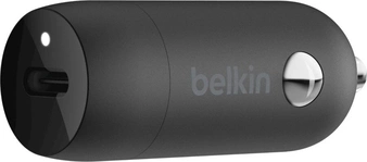 Belkin BoostCharge 20W USB-C PD автомобільна зарядка black